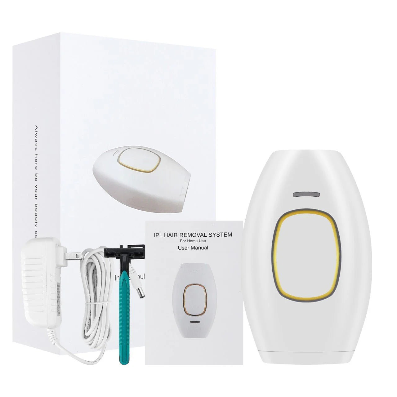 🌸Portable IPL Hair Removal laser – Face & Body